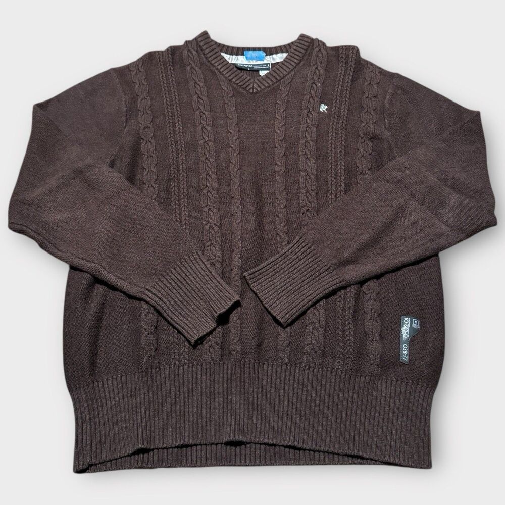 ROCAWEAR Mens XL Crewneck Knit Sweaters Deadstock Vintage Y2K Grunge Skate 90s